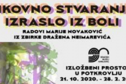 Najava izložbe: Radovi Marije Novaković iz zbirke Dražena Neimarevića –  GRADSKI  MUZEJ  KARLOVAC