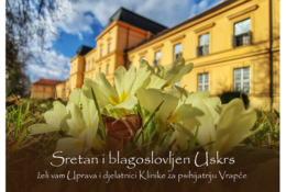 Uskrsna čestitka Klinike za psihijatriju Vrapče