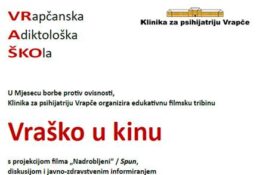 Edukativna filmska tribina &#8221;Vraško u kinu&#8221;, 5.12.2023. u 19 sati