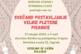 Svečano postavljanje Velike pletene vrapčanske pisanice