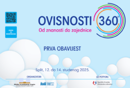 Najava konferencije: „Ovisnosti 360° – Od znanosti do zajednice“