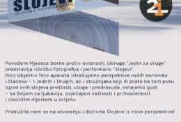 Mjesec borbe protiv ovisnosti: U Klinici Vrapče otvorenje izložbe i performansa “Slojevi”