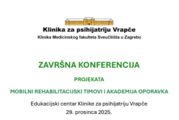 Završna konferencija projekata „Razvoj mobilnih rehabilitacijskih timova u zajednici“ i „Akademija oporavka“