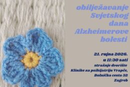 POZIV – Obilježavanje Svjetskog dana Alzheimerove bolesti – 21. rujna 2026. godine u 11,30 sati
